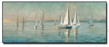 Load image into Gallery viewer,   100% Hand Painted   Sailboat on Canvas -Acrylic Abstract Landscape Paintings