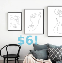 Load image into Gallery viewer, π₯ Abstract - Minimalist Nude Woman Body From Back Art Painting Home Decoration - SallyHomey Life's Beautiful