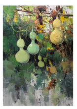 Load image into Gallery viewer, 100% Hand Painted Abstract Plant Art Oil Painting On Canvas Wall Art Frameless Picture Decoration For Live Room Home Decor Gift