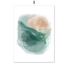 Load image into Gallery viewer, Cactus Lotus Leaf Tree ABstract Painting Wall Art Canvas Painting Nordic Posters And Prints Wall Pictures For Living Room Decor - SallyHomey Life's Beautiful