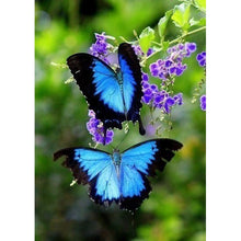 Load image into Gallery viewer, DIY 5D Diamond Painting Flower Butterfly Diamond Embroidery Animal Cross Stitch Full Round Drill Rhinestone Decor Home Art Wall