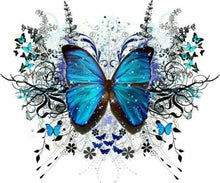 Load image into Gallery viewer, DIY 5D Diamond Painting Flower Butterfly Diamond Embroidery Animal Cross Stitch Kits Mosaic Full Round Drill Rhinestone Decorr - SallyHomey Life's Beautiful
