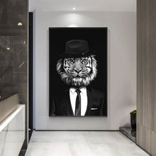 Load image into Gallery viewer, Modern Animal Canvas Art Wall Painting Print on Canvas Classy Tiger And lion Scandinavia Picture for Living Room Home Decoration - SallyHomey Life's Beautiful