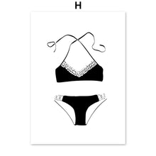 Load image into Gallery viewer, Fashion Sexy Girl High Heels Black White Wall Art Canvas Painting Nordic Posters And Prints Wall Pictures For Living Room Decor - SallyHomey Life's Beautiful