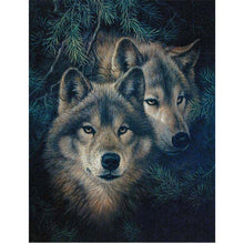 Load image into Gallery viewer, 5D Diamond Painting Animal Wolf Diamond Embroidery For Children Hobby And Handicraft Full Round Drill Rhinestones Pictures - SallyHomey Life's Beautiful