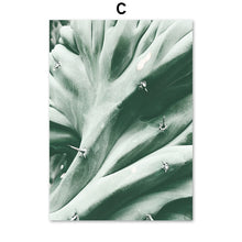 Load image into Gallery viewer, Cactus Lotus Leaf Tree ABstract Painting Wall Art Canvas Painting Nordic Posters And Prints Wall Pictures For Living Room Decor - SallyHomey Life's Beautiful
