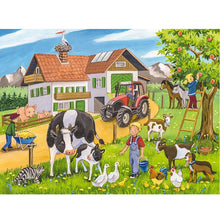 Load image into Gallery viewer, DIY 5D Diamond Painting Cow Cross Stitch Paintings Full Round Diamond Embroidery Farm Animal Mosaic Rhinestone Wall Sticker Gift - SallyHomey Life's Beautiful
