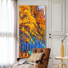 Load image into Gallery viewer, 100% Hand Painted Abstract Golden Grove Painting On Canvas Wall Art Frameless Picture Decoration For Live Room Home Decor Gift