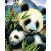 Load image into Gallery viewer, DIY Tiger 5D Diamond Painting Wolf Diamond Embroidery Rhinestones Mosaic Animal Cross Stitch Panda Full Round Drill Home Decor - SallyHomey Life's Beautiful
