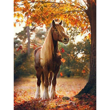 Load image into Gallery viewer, 5D Diamond Painting Horse Animal Mosaic Diamond Embroidery Full Round Drill Cross Stitch DIY Rhinestones Home Decor - SallyHomey Life's Beautiful