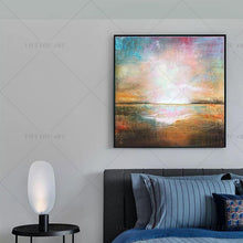 Load image into Gallery viewer,   100% Hand Painted Color View Shine Abstract Painting  Modern Art Picture For Living Room Modern Cuadros Canvas Art High Quality