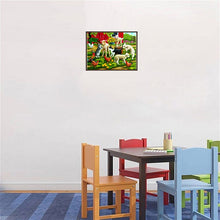 Load image into Gallery viewer, DIY 5D Diamond Painting Farm Animal Full Round Diamond Embroidery Cat Pig Horse Cross Stitch Rhinestone Kits Mosaic Home Decor - SallyHomey Life's Beautiful