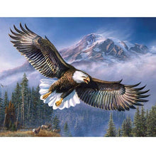 Load image into Gallery viewer, DIY Eagle 5D Diamond Painting Owl Diamond Embroidery Animal Cross Stitch Kits Full Round Drill Mosaic Art Wall Home Decor - SallyHomey Life's Beautiful