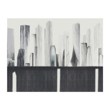 Load image into Gallery viewer, 100% Hand Painted Abstract Building Art Oil Painting On Canvas Wall Art Wall Adornment Picture Painting For Live Room Home Decor