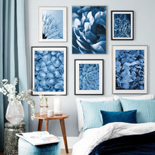 Load image into Gallery viewer, Blue Clover Dandelion Succulent Plants Wall Art Canvas Painting Nordic Posters And Prints Wall Pictures For Living Room Decor - SallyHomey Life's Beautiful