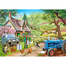 Load image into Gallery viewer, 5D Diamond Painting Farm Animal Truck Dog Cat Cow Diamond Embroidery Cross Stitch Mosaic DIY Full Round Rhinestone Home Decor - SallyHomey Life's Beautiful
