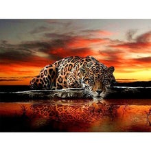 Load image into Gallery viewer, DIY 5D Diamond Painting Deer Diamond Embroidery Animal Cross Stitch Full Round Drill Rhinestones Mosaic Art Wall Home Decor Gift - SallyHomey Life's Beautiful