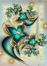 Load image into Gallery viewer, DIY 5D Diamond Painting Animal Cross Stitch Butterfly Diamond Embroidery Flowers Full Round Drill Mosaic Rhinestones Home Decor - SallyHomey Life's Beautiful