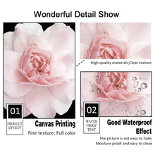 Load image into Gallery viewer, Pink Petal Dahlia Daisy Rose Nature Plant Nordic Posters And Prints Wall Art Canvas Painting Pictures For Home Design Bedroom - SallyHomey Life's Beautiful