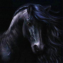 Load image into Gallery viewer, DIY 5D Diamond Painting Horse In Run Full Drill Round Diamond Embroidery Cross Stitch Rhinestone Animal Mosaic Wall Decor Home - SallyHomey Life's Beautiful