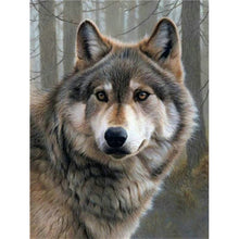 Load image into Gallery viewer, 5D Diamond Painting Animal Wolf Diamond Embroidery For Children Hobby And Handicraft Full Round Drill Rhinestones Pictures - SallyHomey Life's Beautiful