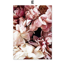 Load image into Gallery viewer, Abstract Geometric Girl Lines Rose Flower Wall Art Canvas Painting Nordic Posters And Prints Wall Pictures For Living Room Decor - SallyHomey Life's Beautiful