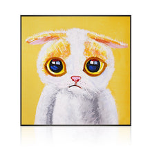 Load image into Gallery viewer, 100% Hand Painted Cartoon Baby Cats Oil Painting On Canvas Wall Art Frameless Picture Decoration For Live Room Home Decor Gift