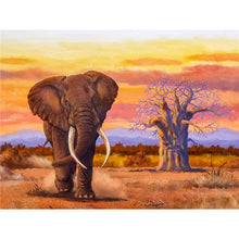 Load image into Gallery viewer, DIY 5D Diamond Painting Elephant Family Diamond Embroidery Animal Cross Stitch Mosaic Rhinestones Wall Sticker Decor Gift - SallyHomey Life's Beautiful