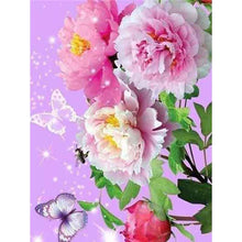 Load image into Gallery viewer, DIY 5D Diamond Painting Flower Butterfly Diamond Embroidery Animal Cross Stitch Full Round Drill Rhinestone Decor Home Art Wall