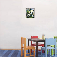 Load image into Gallery viewer, DIY Tiger 5D Diamond Painting Wolf Diamond Embroidery Rhinestones Mosaic Animal Cross Stitch Panda Full Round Drill Home Decor - SallyHomey Life's Beautiful