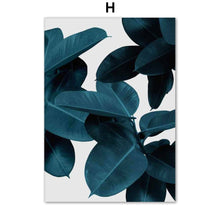 Load image into Gallery viewer, Top Selling Custom Agave Alpaca Leaf Wall Art Canvas Painting Nordic Posters And Prints Wall Pictures For Living Room Home Decor - SallyHomey Life's Beautiful