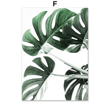 Load image into Gallery viewer, Lion Elephant Leopard Tropical Plant Wall Art Canvas Painting Nordic Posters And Prints Wall Pictures For Living Room Home Decor - SallyHomey Life's Beautiful