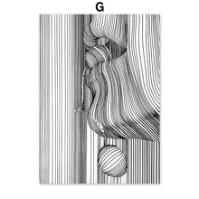Load image into Gallery viewer, Kiss -Wall Art Canvas Painting Nordic Posters And Prints Wall Pictures For Living Room Decor - SallyHomey Life's Beautiful