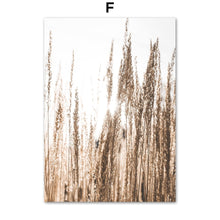 Load image into Gallery viewer, Reeds Wheat House Leaf Nordic Posters And Prints Wall Art Canvas Painting Wall Pictures For Living Room Scandinavian Home Decor - SallyHomey Life's Beautiful
