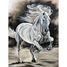 Load image into Gallery viewer, 5D Diamond Painting Horse Animal Mosaic Diamond Embroidery Full Round Drill Cross Stitch DIY Rhinestones Home Decor - SallyHomey Life's Beautiful