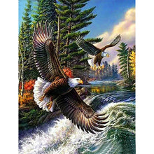 Load image into Gallery viewer, Diamond Embroidery Animals 5D Diamond Painting Full Round Drill Eagle Mosaic Bird Picture of Rhinestone Cross Stitch Home Decor