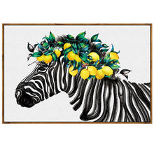 Load image into Gallery viewer, 100% Hand Painted Abstract Zebra Art Oil Painting On Canvas Wall Art Frameless Picture Decoration For Live Room Home Decor Gift