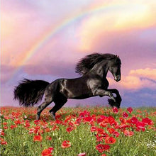 Load image into Gallery viewer, DIY 5D Diamond Painting Horse In Run Full Drill Round Diamond Embroidery Cross Stitch Rhinestone Animal Mosaic Wall Decor Home - SallyHomey Life's Beautiful