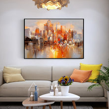 Load image into Gallery viewer, 100% Hand Painted Impressionist Landscapes Art Oil Painting On Canvas Wall Art Wall Pictures Painting For Living Room Home Decor