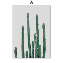 Load image into Gallery viewer, Fresh Cactus Mountain Leaf Terraced Field Wall Art Canvas Painting Nordic Posters And Prints Wall Pictures For Living Room Decor - SallyHomey Life's Beautiful