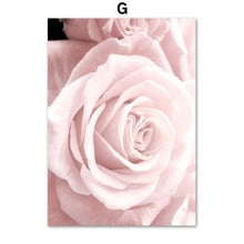 Load image into Gallery viewer, Pink Dahlia Blooming Rose Peony Nature Plant Nordic Posters And Prints Wall Art Canvas Painting Pictures For Home Design Bedroom - SallyHomey Life's Beautiful