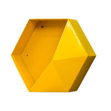 Load image into Gallery viewer, Colour  Hexagonal Hanging Shelf Modern Personalized Geometry Pattern Living Room Wall Decore Sundry Storage Holders Crafts