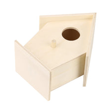 Load image into Gallery viewer, Wooden Bird House Nest Dox Nest House High Quality Wall-mounted Outdoor Birdhouse Wood Box Small Pendant Decoration - SallyHomey Life's Beautiful