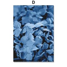 Load image into Gallery viewer, Blue Clover Dandelion Succulent Plants Wall Art Canvas Painting Nordic Posters And Prints Wall Pictures For Living Room Decor - SallyHomey Life's Beautiful