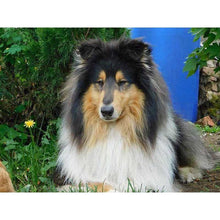 Load image into Gallery viewer, DIY 5D Diamond Painting Dog Animal Diamond Embroidery Rhinestone Picture Full Round Drill Mosaic Art Wall Sticker Decor