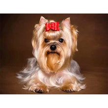 Load image into Gallery viewer, DIY 5D Diamond Painting Dog Animal Diamond Embroidery Rhinestone Picture Full Round Drill Mosaic Art Wall Sticker Decor