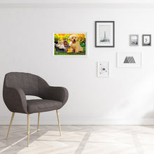 Load image into Gallery viewer, DIY 5D Diamond Painting Animal Diamond Embroidery Golden Retriever Dog Cross Stitch Full Round Drill Picture Mosaic Rhinestone - SallyHomey Life's Beautiful