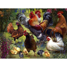 Load image into Gallery viewer, 5D Diamond Painting Farm Animal Truck Dog Cat Cow Diamond Embroidery Cross Stitch Mosaic DIY Full Round Rhinestone Home Decor - SallyHomey Life's Beautiful