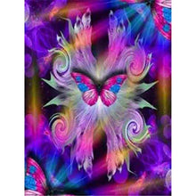 Load image into Gallery viewer, DIY 5D Diamond Painting Flower Butterfly Diamond Embroidery Animal Cross Stitch Full Round Drill Rhinestone Decor Home Art Wall