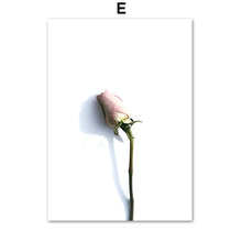 Load image into Gallery viewer, Tulip Rose Flower Plant Scandinavian Wall Art Print Canvas Painting Nordic Posters And Prints Wall Pictures For Living Room - SallyHomey Life's Beautiful
